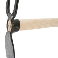 Hacke geschmiedet 2 Z. Handgriff Esche FSC 100% 3
