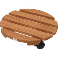 Holz-Pflanzenroller rund Ø38cm, b gallery