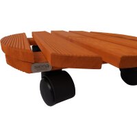 Holz-Pflanzenroller rund Ø38cm, br.Kiefer FSC100% 2