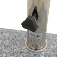 Granitst.Balkon 25kg, eck eckig, Ø25-48mm 5