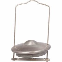 Futtersäule Alu-Serie für Mischfutter, H 24 cm 4