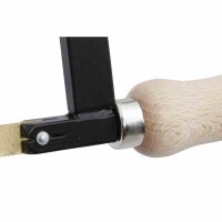 Metallsägebogen 300 mm mit Holzgriff 3