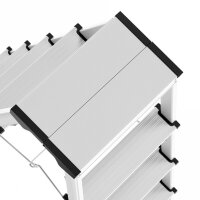 Hailo Stehleiter beidseitig D60 StandardLine silber 2x 5 Stu