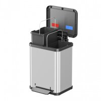 Hailo Öko duo Plus M Mülltrenner 2x 9,0 l edelstah