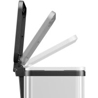 Hailo Öko duo Plus M Mülltrenner 2x 9,0 l edelstah