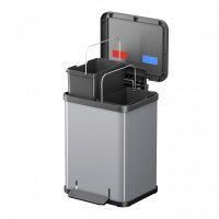 Hailo Öko duo Plus M Mülltrenner 2x 9,0 l grau, 1 