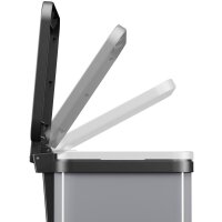 Hailo Öko duo Plus M Mülltrenner 2x 9,0 l grau, 1 