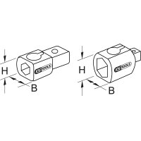 9x12mm Einsteck-Adapter, auf 14x18mm