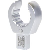 9x12mm Einsteck-Ringschlüssel offen, 19mm