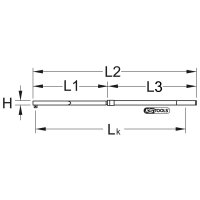 3/4" Festeingestellter ALUTORQUEprecision-Drehmoschlüssel, 520-1000Nm