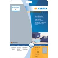 HERMA Folienetiketten 4117 silber 210,0 x 297