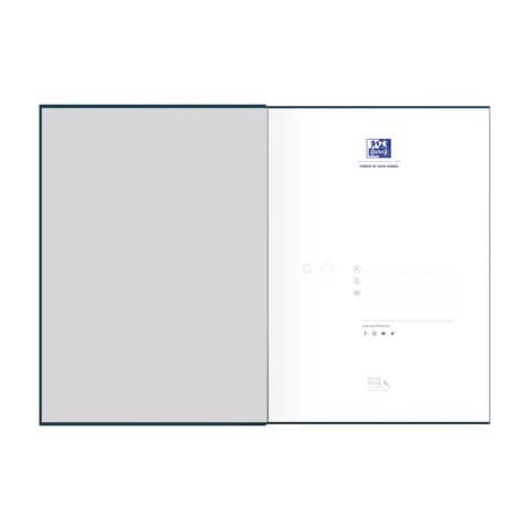 OXFORD Notizbuch Office Book DIN A4 liniert, schwarz Hardcover 192 Seiten