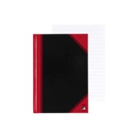 Chinakladde, A5, 96 Blatt, liniert, schwarz/r
