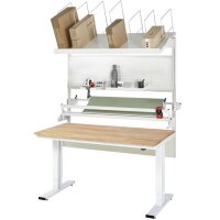 Packtisch Komplettset 05, 08-WT, B1500 x gallery