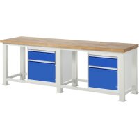 Schwerlastwerkbank-2.500 kg Traglast,...