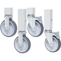 Rollensatz mit Expander, 2 Bock- und 2 Lenkro