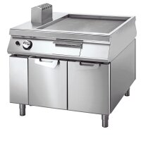 Gas-Grillplatte glatt verchromt auf Unte gallery