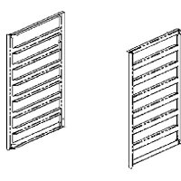 Umr&uuml;stkit von 10x GN 1/1 auf 8x 600x400 mm Backnorm