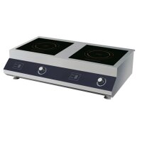 Induktionskochfeld 5+5 kW, 2 Platten je  gallery