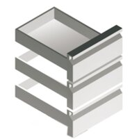 Schubladenkit GN 3x 1/3 für Kü gallery