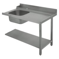 rechter Zulauftisch mit Becken links f&u gallery