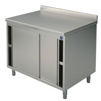 Neutraler Arbeitsschrank mit Schiebet&uu gallery