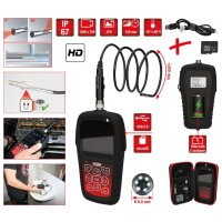 HD-Videoskop-Satz mit Ø 6,0 mm 0° und 90° HD Frontkamera-Sonde, umschaltbar, 5-tlg