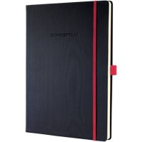 Notizbuch Conceptum Red Edition - ca. A4, kariert,...