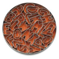 AUSSTECHER-SATZ  BUCHSTABEN  26-TLG. gallery