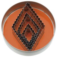 AUSSTECHER-S. RAUTE GEZ.  INOX 6-TLG. gallery