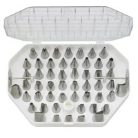 GARNIERT&Uuml;LLEN-SATZ INOX 52-TLG.