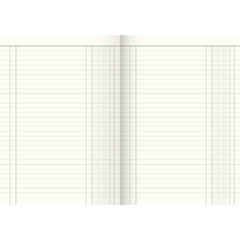 Spaltenbuch mit festem Kopf - A4, 1 Spalte, 40 Blatt