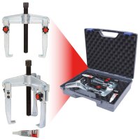 Schnellspann-Universal-Abzieher-Satz, 7-tlg 20-90mm