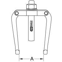 Gegenstütze für Innen-Auszieher, 60-130mm, G3/8"