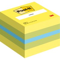 Haftnotizblock W&uuml;rfel, 51x51mm, 400 Blatt,...