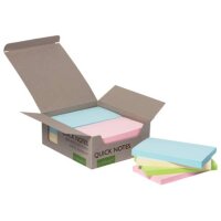Haftnotizblock Recycling - pastell, 76 x 127 mm, 12...