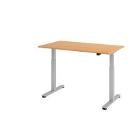 Schreibtisch XMST14 Buche/silber gallery
