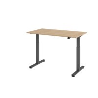 Schreibtisch XMST14 Eiche/Graphit gallery