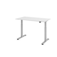 Schreibtisch XMST14 weiß/silber gallery