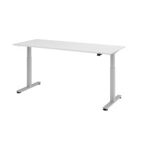Schreibtisch XMST20 weiß/silber gallery