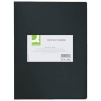 Sichtbuch - 40 H&uuml;llen, Einband PP, 450 mym, schwarz