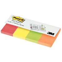 PageMarker Neonfarben, 20x38mm, 4x50 Blatt POST-IT 670-4N