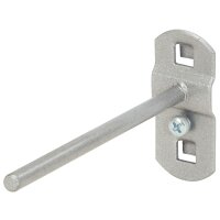Werkzeughalter mit geradem Dorn Ø 6mm, 100mm