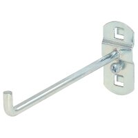 Werkzeughalter mit senkrechtem Hakenende Ø 6mm, 125mm