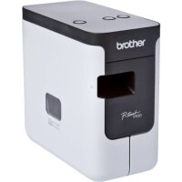 brother P-touch P700 Beschriftungsger&auml;t grau,...