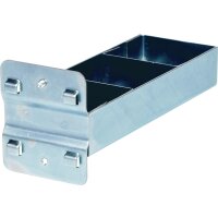 Kleinteileablage mit Einteilung, 150x55mm