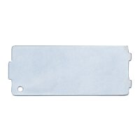 Feinteiler, ungeschlitzt, 112x50x1,5 mm