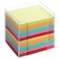 Zettelbox, 9 x 9 x 9cm, 700 Blatt, intensivfa