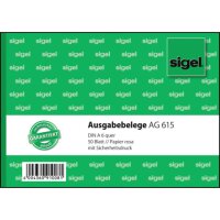 SIGEL Ausgabebeleg Formularbuch AG615, 1 St.