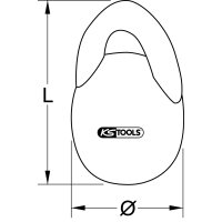 Guss-Eisenkugel, Ø 80mm